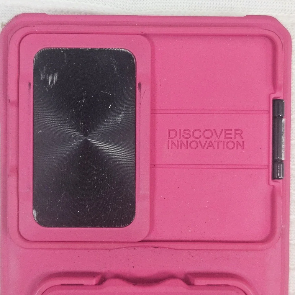 Nillkin Discover‎ Innovation GalaxyS25 MagSafe CasePink Camera Slide Kickstand